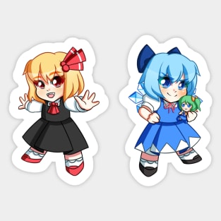 Rumia, Cirno and Daiyousei Sticker